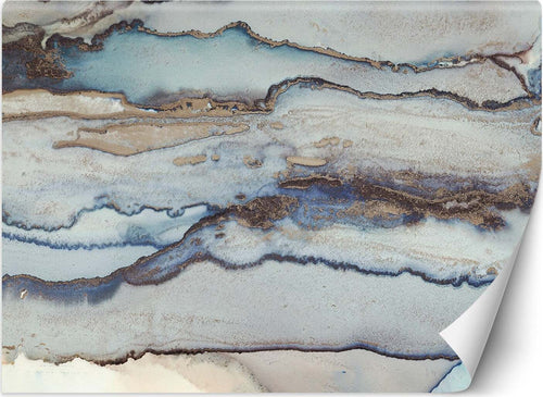 Carta-Da-Parati,-Struttura-di-marmo-Blu-Turchese-Grigio-Astratto