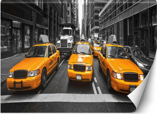 Carta-Da-Parati,-Taxi-di-New-York