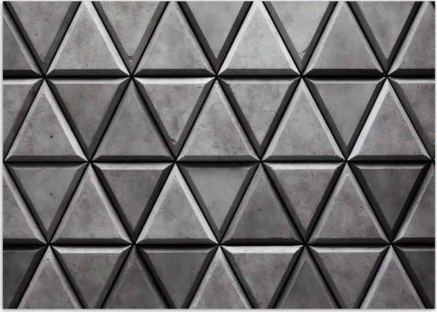 Carta-Da-Parati,-Triangoli-geometrici-3D