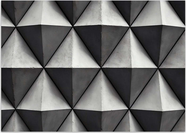 Carta-Da-Parati,-Triangoli-geometrici-3D