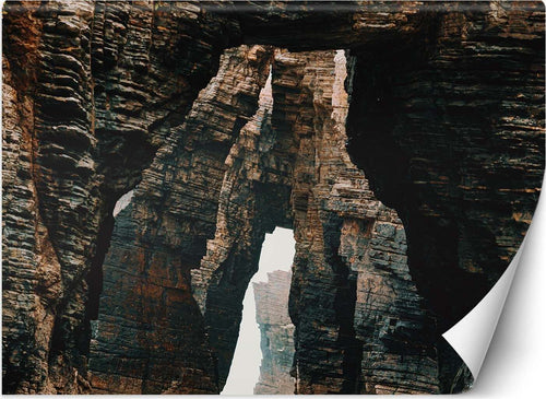 Carta-Da-Parati,-Tunnel-nelle-rocce
