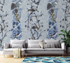Carta-Da-Parati,-Uccelli-boho-su-rami
