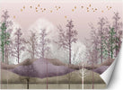 Carta-Da-Parati,-Uccelli-sopra-la-foresta
