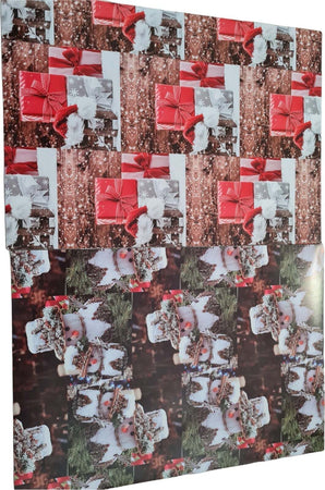 Carta da regalo natalizia per decorazioni regali fai da te 70x100 cm Casa e cucina/Hobby creativi/Cucito/Tessuti MagiediNatale.it - Altamura, Commerciovirtuoso.it