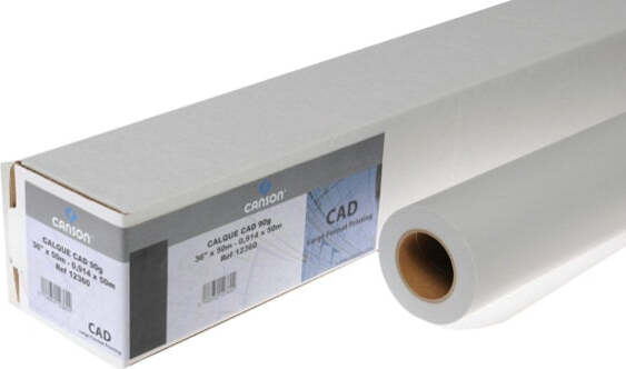Carta Inkjet plotter - 914 mm (36'') x 50 mt - 90-95 gr - lucida cad - Canson Cancelleria e prodotti per ufficio/Carta blocchi e quaderni/Carta/Carta per fotocopiatrici e stampanti/Carta per fotocopiatrice e multiuso Eurocartuccia - Pavullo, Commerciovirtuoso.it