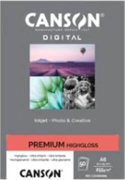 Carta Inkjet Premium - 10 x 15 cm - 255 gr - 50 fogli - lucida - Canson Cancelleria e prodotti per ufficio/Carta blocchi e quaderni/Carta/Carta per fotocopiatrici e stampanti/Carta per fotocopiatrice e multiuso Eurocartuccia - Pavullo, Commerciovirtuoso.it