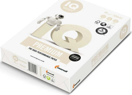 Carta IQ Premium - A4 - 90 gr - bianco - Mondi - conf. 500 fogli Cancelleria e prodotti per ufficio/Carta blocchi e quaderni/Carta/Carta per fotocopiatrici e stampanti/Carta per fotocopiatrice e multiuso Eurocartuccia - Pavullo, Commerciovirtuoso.it
