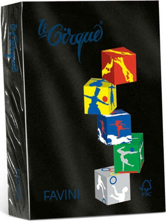 Carta Le Cirque - A4 - 160 gr - nero 400 - Favini - conf. 250 fogli Casa e cucina/Hobby creativi/Carta e lavorazione della carta/Carta/Carta decorativa Eurocartuccia - Pavullo, Commerciovirtuoso.it