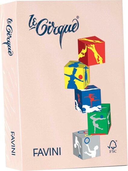 Carta Le Cirque - A4 - 80 gr - salmone pastello 103 - Favini - conf. 500 fogli Casa e cucina/Hobby creativi/Carta e lavorazione della carta/Carta/Carta decorativa Eurocartuccia - Pavullo, Commerciovirtuoso.it