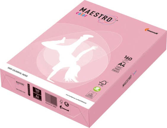 Carta Maestro Color - A4 - 160 gr - rosa tenue PI25 - Mondi - conf. 250 fogli Casa e cucina/Hobby creativi/Carta e lavorazione della carta/Carta/Carta decorativa Eurocartuccia - Pavullo, Commerciovirtuoso.it
