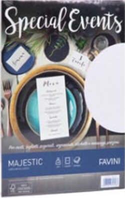 Carta metallizzata Special Events - A4 - 120 gr - bianco - Favini - conf. 20 fogli Cancelleria e prodotti per ufficio/Carta blocchi e quaderni/Carta/Carta per fotocopiatrici e stampanti/Carta per fotocopiatrice e multiuso Eurocartuccia - Pavullo, Commerciovirtuoso.it
