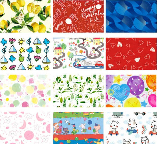 Carta regalo - 2 mt x 70 cm - fantasie assortite - Rex Sadoch - espositore 50 rotoli Casa e cucina/Hobby creativi/Articoli per confezioni regalo/Carta da regalo Eurocartuccia - Pavullo, Commerciovirtuoso.it
