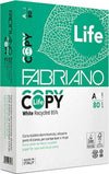 Carta riciclata copy life - A3 - 80 gr - Fabriano - conf. 500 fogli [multipack] 5 pezzi Cancelleria e prodotti per ufficio/Carta blocchi e quaderni/Carta/Carta per fotocopiatrici e stampanti/Carta per fotocopiatrice e multiuso Eurocartuccia - Pavullo, Commerciovirtuoso.it