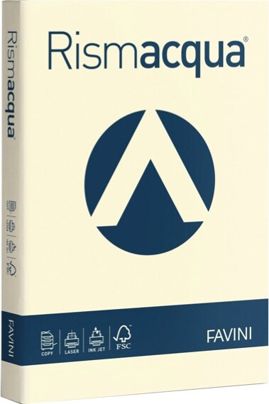 Carta Rismacqua - A4 - 140 gr - avorio 110 - Favini - conf. 200 fogli Casa e cucina/Hobby creativi/Carta e lavorazione della carta/Carta/Carta decorativa Eurocartuccia - Pavullo, Commerciovirtuoso.it