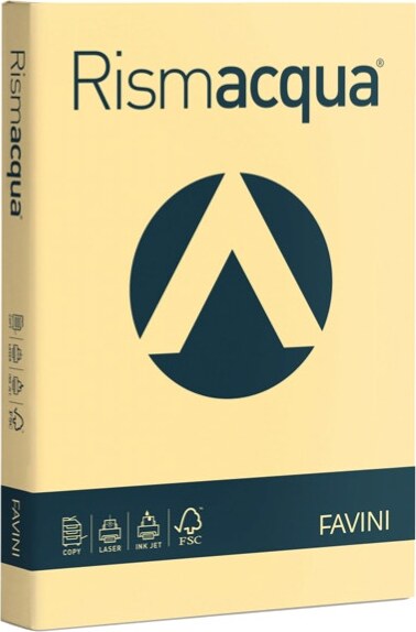 Carta Rismacqua - A4 - 140 gr - camoscio 02 - Favini - conf. 200 fogli Casa e cucina/Hobby creativi/Carta e lavorazione della carta/Carta/Carta decorativa Eurocartuccia - Pavullo, Commerciovirtuoso.it