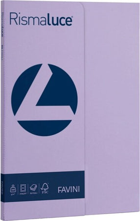 Carta Rismaluce Small - A4 - 200 gr - viola 49 - Favini - conf. 50 fogli Casa e cucina/Hobby creativi/Carta e lavorazione della carta/Carta/Carta decorativa Eurocartuccia - Pavullo, Commerciovirtuoso.it