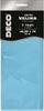 Carta velina - 20 gr - 50 x 76 cm - azzurro - Deco - busta 5 fogli Casa e cucina/Hobby creativi/Carta e lavorazione della carta/Carta/Carta crespa Eurocartuccia - Pavullo, Commerciovirtuoso.it