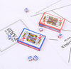 Carte-da-gioco-francesi-plastificate-per-poker-ramino-las-vegas-scala-40-mazzo-da-52-carte-e-2-matte-con-6-dadi