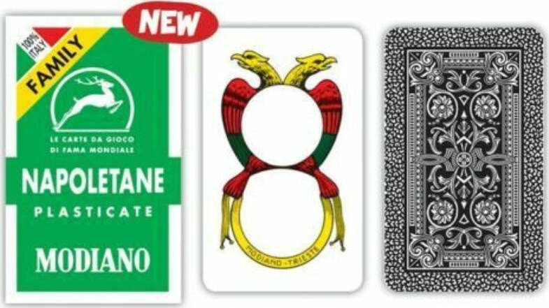 Carte-Napoletane-Verde-Family-confezione-14-pezzi-Modiano