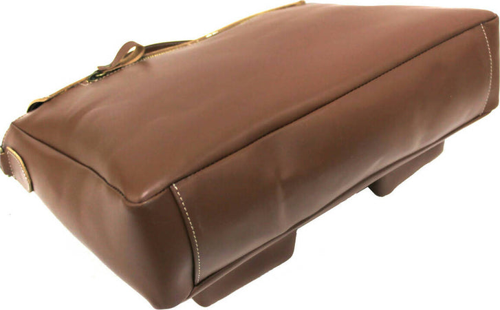 Cartella 24ore in Pelle Marrone Con Tracolla Antica Pelletteria Napoletana, Made in Italy Elettronica/Informatica/Accessori/Accessori per PC portatili/Borse per PC portatili/Ventiquattrore Profumeria Chèri - Locri, Commerciovirtuoso.it