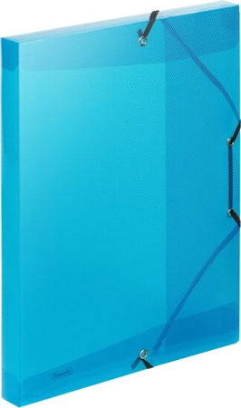 Cartella 3L con elastico Lumina - 24x32cm - blu - D 2 5 - Favorit Cancelleria e prodotti per ufficio/Archivio ufficio e accessori per scrivania/Archivio ufficio/Cartelle/Cartelle a soffietto espandibili Eurocartuccia - Pavullo, Commerciovirtuoso.it