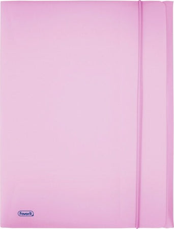 Cartella 3L con elastico Pstel - PPL - 24x33cm - glicine - Favorit Cancelleria e prodotti per ufficio/Archivio ufficio e accessori per scrivania/Archivio ufficio/Cartelle/Cartelle a soffietto espandibili Eurocartuccia - Pavullo, Commerciovirtuoso.it