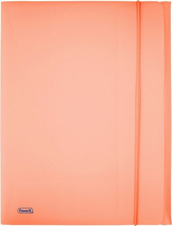 Cartella 3L con elastico Pstel - PPL - 24x33cm - pesca - Favorit Cancelleria e prodotti per ufficio/Archivio ufficio e accessori per scrivania/Archivio ufficio/Cartelle/Cartelle a soffietto espandibili Eurocartuccia - Pavullo, Commerciovirtuoso.it