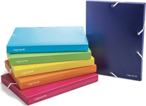 Cartella con elastico Colorosa - PPL - colori assortiti - diametro 30 mm - Ri.Plast [multipack] 12 pezzi Cancelleria e prodotti per ufficio/Archivio ufficio e accessori per scrivania/Archivio ufficio/Cartelle/Cartelle portadocumenti Eurocartuccia - Pavullo, Commerciovirtuoso.it