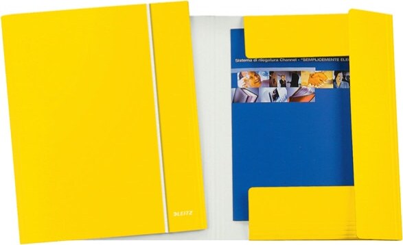 Cartella con elastico WOW - cartoncino plastificato - 3 lembi - 25x35cm - giallo - Leitz [multipack] 5 pezzi Cancelleria e prodotti per ufficio/Archivio ufficio e accessori per scrivania/Archivio ufficio/Cartelle/Cartelle portadocumenti Eurocartuccia - Pavullo, Commerciovirtuoso.it