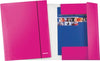 Cartella con elastico WOW - cartoncino plastificato - 3 lembi - fucsia metal - Leitz [multipack] 5 pezzi Cancelleria e prodotti per ufficio/Archivio ufficio e accessori per scrivania/Archivio ufficio/Cartelle/Cartelle portadocumenti Eurocartuccia - Pavullo, Commerciovirtuoso.it
