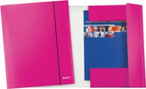 Cartella con elastico WOW - cartoncino plastificato - 3 lembi - fucsia metal - Leitz [multipack] 5 pezzi Cancelleria e prodotti per ufficio/Archivio ufficio e accessori per scrivania/Archivio ufficio/Cartelle/Cartelle portadocumenti Eurocartuccia - Pavullo, Commerciovirtuoso.it