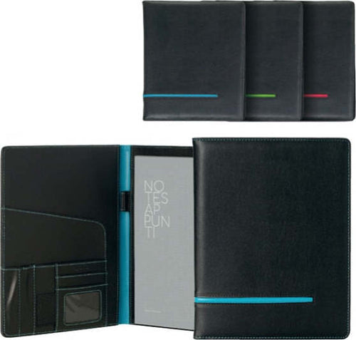 Cartella Conference - similpelle - 24 5x31 cm - nero - InTempo Cancelleria e prodotti per ufficio/Archivio ufficio e accessori per scrivania/Archivio ufficio/Portablocchi e portamoduli Eurocartuccia - Pavullo, Commerciovirtuoso.it