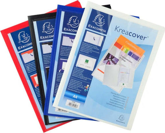 Cartella di presentazione Kreacover - in PP - 2 alette - colori assortiti - A4 - Exacompta [multipack] 30 pezzi Cancelleria e prodotti per ufficio/Archivio ufficio e accessori per scrivania/Archivio ufficio/Cartelle/Cartelle a soffietto espandibili Eurocartuccia - Pavullo, Commerciovirtuoso.it