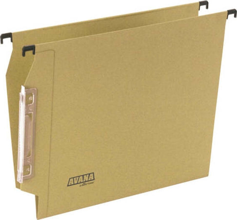 Cartella sospesa Avana - armadio - interasse 33 cm - fondo V - 32 6x27 5 cm - avana - Bertesi [multipack] 50 pezzi Cancelleria e prodotti per ufficio/Archivio ufficio e accessori per scrivania/Archivio ufficio/Cartelle/Cartelle portadocumenti da appendere Eurocartuccia - Pavullo, Commerciovirtuoso.it