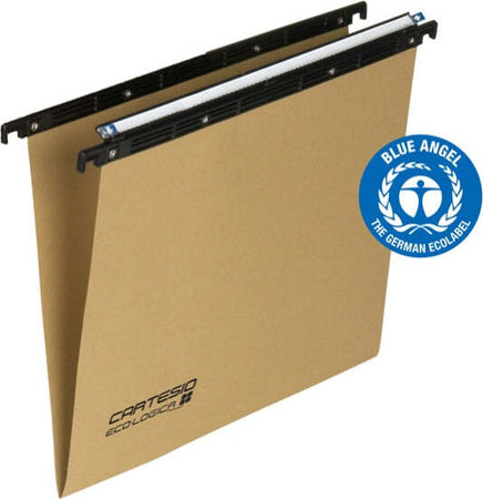 Cartella sospesa cassetto Cartesio - 39 cm - fondo V - 37x25 cm - avana - Bertesi [multipack] 25 pezzi Cancelleria e prodotti per ufficio/Archivio ufficio e accessori per scrivania/Archivio ufficio/Cartelle/Cartelle portadocumenti da appendere Eurocartuccia - Pavullo, Commerciovirtuoso.it