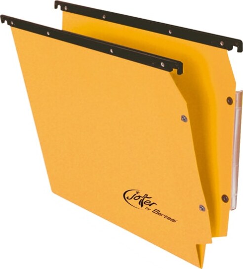 Cartella sospesa Joker - armadio - interasse 33 cm - fondo V - 32 6x28 cm - giallo - Bertesi [multipack] 25 pezzi Cancelleria e prodotti per ufficio/Archivio ufficio e accessori per scrivania/Archivio ufficio/Cartelle/Cartelle portadocumenti da appendere Eurocartuccia - Pavullo, Commerciovirtuoso.it