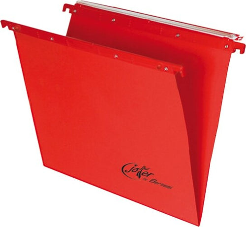 Cartella sospesa Joker - cassetto - interasse 33 cm - fondo V - 31 2x25 cm - rosso - Bertesi [multipack] 25 pezzi Cancelleria e prodotti per ufficio/Archivio ufficio e accessori per scrivania/Archivio ufficio/Cartelle/Cartelle portadocumenti da appendere Eurocartuccia - Pavullo, Commerciovirtuoso.it