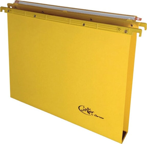 Cartella sospesa Joker - cassetto - interasse 39 cm - fondo U 3 cm - 37x25 cm - giallo - Bertesi [multipack] 25 pezzi Cancelleria e prodotti per ufficio/Archivio ufficio e accessori per scrivania/Archivio ufficio/Cartelle/Cartelle portadocumenti da appendere Eurocartuccia - Pavullo, Commerciovirtuoso.it