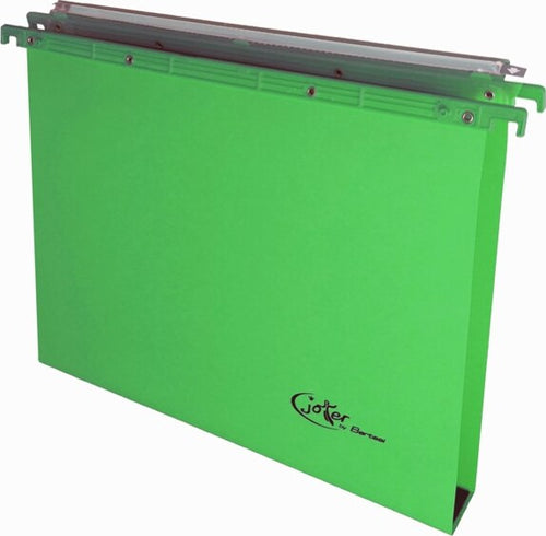 Cartella sospesa Joker - cassetto - interasse 39 cm - fondo U 3 cm - 37x25 cm - verde - Bertesi [multipack] 25 pezzi Cancelleria e prodotti per ufficio/Archivio ufficio e accessori per scrivania/Archivio ufficio/Cartelle/Cartelle portadocumenti da appendere Eurocartuccia - Pavullo, Commerciovirtuoso.it