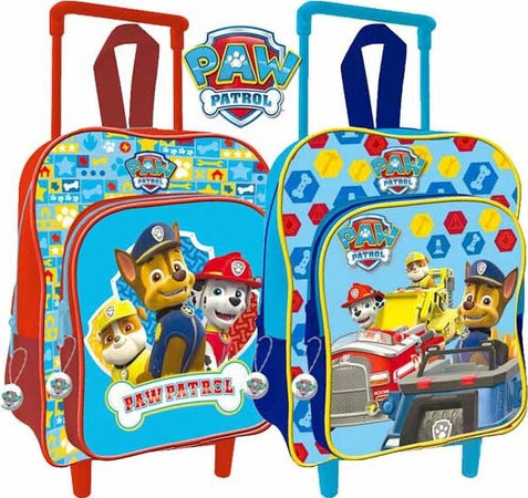 CARTELLA TROLLEY SCUOLA ASILO PAW PATROL CON CARRELLO A 2 RUOTE COLORI ASSORTITI Cancelleria e prodotti per ufficio/Scuola e materiale didattico/Materiale scolastico/Cartelle e zaini per la scuola/Zainetti per bambini Trade Shop italia - Napoli, Commerciovirtuoso.it