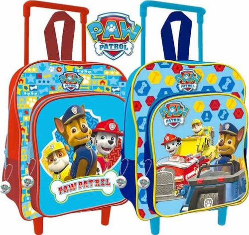 CARTELLA TROLLEY SCUOLA ASILO PAW PATROL CON CARRELLO A 2 RUOTE COLORI ASSORTITI Cancelleria e prodotti per ufficio/Scuola e materiale didattico/Materiale scolastico/Cartelle e zaini per la scuola/Zainetti per bambini Trade Shop italia - Napoli, Commerciovirtuoso.it