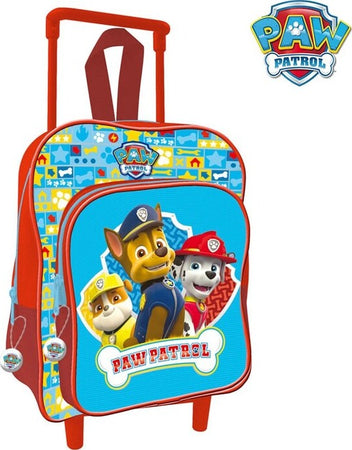 CARTELLA TROLLEY SCUOLA ASILO PAW PATROL CON CARRELLO A 2 RUOTE COLORI ASSORTITI Cancelleria e prodotti per ufficio/Scuola e materiale didattico/Materiale scolastico/Cartelle e zaini per la scuola/Zainetti per bambini Trade Shop italia - Napoli, Commerciovirtuoso.it