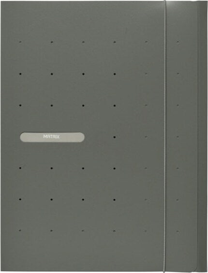 Cartellina 3 lembi Matrix - con elastico - PPL - 24x33 cm - grigio - Favorit Cancelleria e prodotti per ufficio/Archivio ufficio e accessori per scrivania/Archivio ufficio/Cartelle/Cartelle a soffietto espandibili Eurocartuccia - Pavullo, Commerciovirtuoso.it