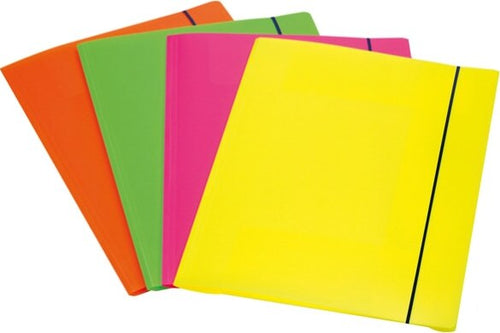 Cartellina 3 lembi Shocking File - con elastico - 25 5x35 5 cm - colori fluo assortiti - Fellowes [multipack] 4 pezzi Cancelleria e prodotti per ufficio/Archivio ufficio e accessori per scrivania/Archivio ufficio/Cartelle/Cartelle portadocumenti Eurocartuccia - Pavullo, Commerciovirtuoso.it
