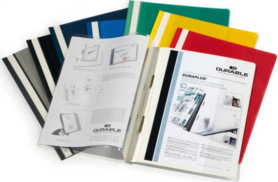 Cartellina ad aghi Duraplus - copertina personalizzabile - 21x29 7 cm - rosso - Durable [multipack] 25 pezzi Cancelleria e prodotti per ufficio/Archivio ufficio e accessori per scrivania/Archivio ufficio/Cartelle/Cartelle portadocumenti Eurocartuccia - Pavullo, Commerciovirtuoso.it