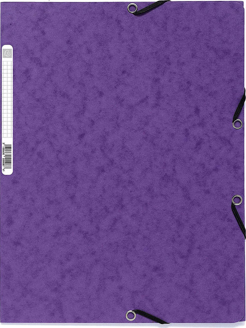 Cartellina con Elastici, 24x32 cm, viola Exacompta 55508E Cancelleria e prodotti per ufficio/Archivio ufficio e accessori per scrivania/Archivio ufficio/Cartelle/Cartelle portadocumenti Scontolo.net - Potenza, Commerciovirtuoso.it