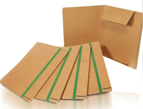 Cartellina con elastico - cartoncino FSC - 3 lembi - elastico colorato piatto da 20 mm - 25x35 cm - Starline [multipack] 5 pezzi Cancelleria e prodotti per ufficio/Archivio ufficio e accessori per scrivania/Archivio ufficio/Cartelle/Cartelle portadocumenti Eurocartuccia - Pavullo, Commerciovirtuoso.it