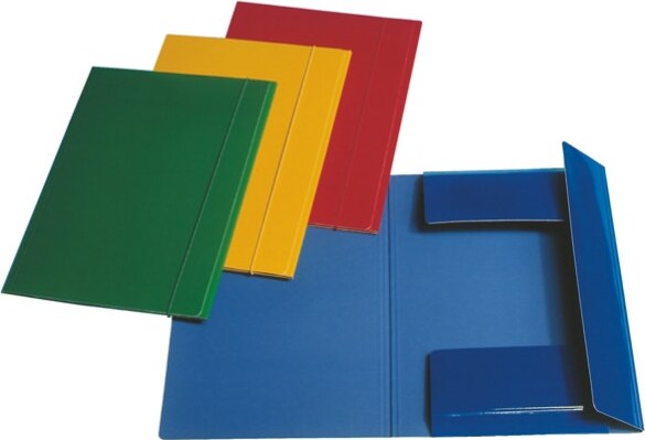 Cartellina con elastico - cartoncino plastificato - 3 lembi - 550 gr - 25x35 cm - verde - Esselte [multipack] 5 pezzi Cancelleria e prodotti per ufficio/Archivio ufficio e accessori per scrivania/Archivio ufficio/Cartelle/Cartelle portadocumenti Eurocartuccia - Pavullo, Commerciovirtuoso.it