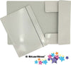Cartellina con elastico - cartone plastificato - 3 lembi - 25x34 cm - bianco - Queen Starline [multipack] 10 pezzi Cancelleria e prodotti per ufficio/Archivio ufficio e accessori per scrivania/Archivio ufficio/Cartelle/Cartelle portadocumenti Eurocartuccia - Pavullo, Commerciovirtuoso.it