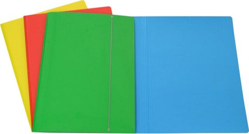 Cartellina con elastico - cartone plastificato - 35 x 50 cm - rosso - Cartotecnica del Garda Cancelleria e prodotti per ufficio/Archivio ufficio e accessori per scrivania/Archivio ufficio/Cartelle/Cartelle portadocumenti Eurocartuccia - Pavullo, Commerciovirtuoso.it